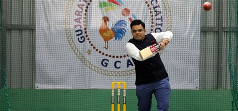 Jay Shah Gets Trolled For Weird Batting Stance After Video From Kalol ...