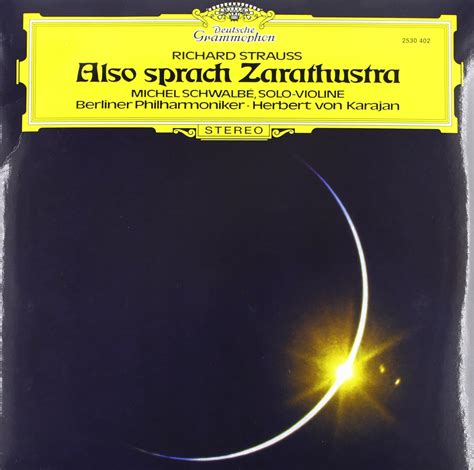 Also Sprach Zarathustra [Vinyl LP] - Schwalbe, Bpo, Karajan, Strauss ...