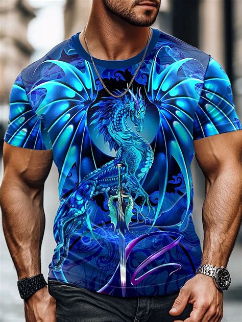 Dragonsword SEABLADE Ruth Thompson-Nina Nylander Men's 3D Dragon T ...