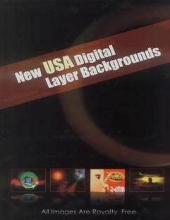Microware New USA Digital PSD Layer Backgrounds Book with 22 DVDs ...