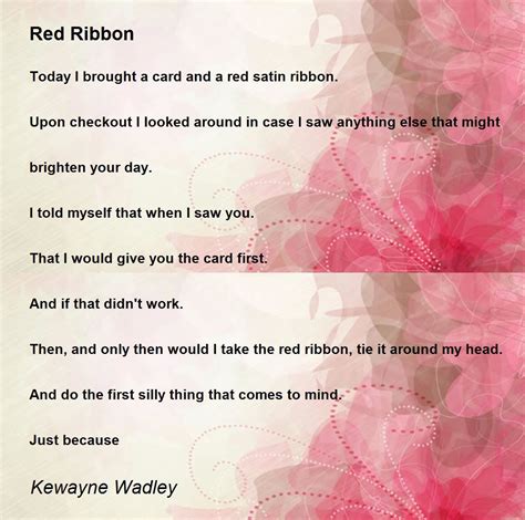 Red Ribbon Week Poems