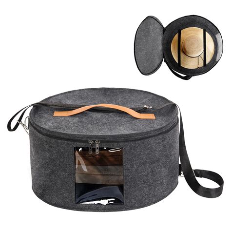 Hat Storage Box Hat Boxes with Lids 15 x 8 inch Travel Hat Boxes for ...