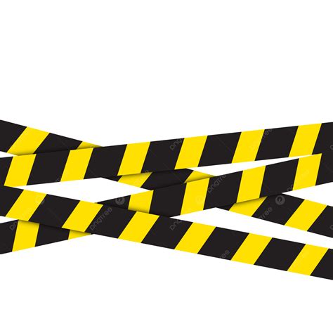 Caution Tape Twisted Vector, Caution Tape, Barricade, Warning PNG and ...
