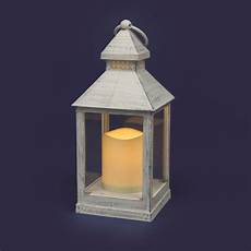 lanterne a candela lanterna bianco antico con candela led effetto fiamma a lanterne a candela lanterna bianco antico con candela led effetto fiamma a