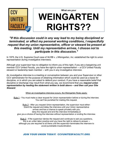 Bulletin Board – CCV United Faculty