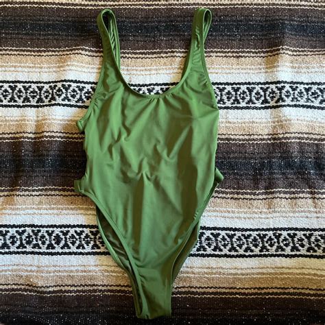 Soft Green One Piece Swimsuit at Melvin Elrod blog