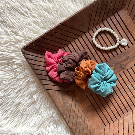 FeatherKnot Scrunchies | The Thread Way