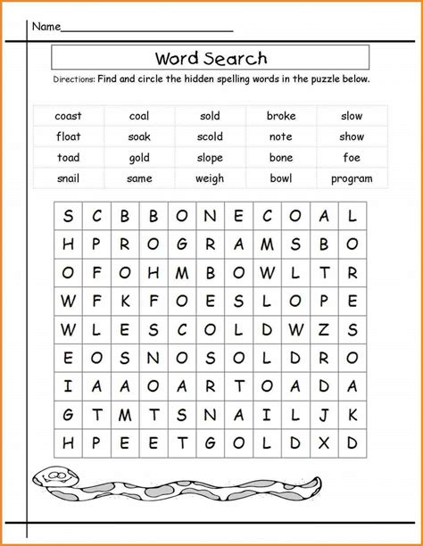 Third Grade Worksheets