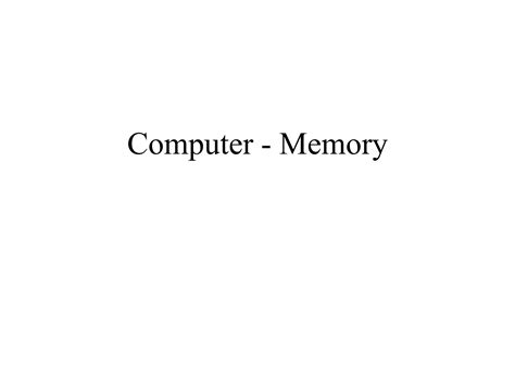 Intro to Computer Memory 的图像结果