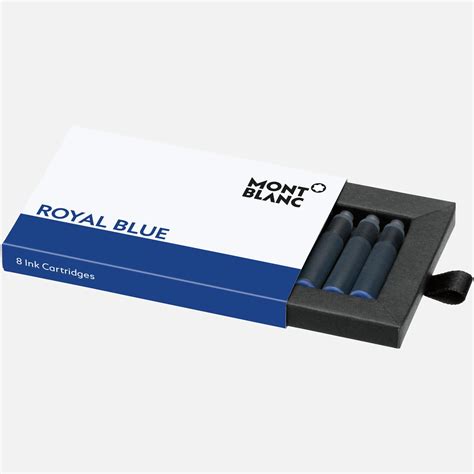 Montblanc INK CART ROYAL BLUE 1PACK=8CART PF brand – Fetch N Buy