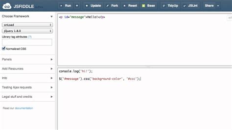 Image result for jsfiddle