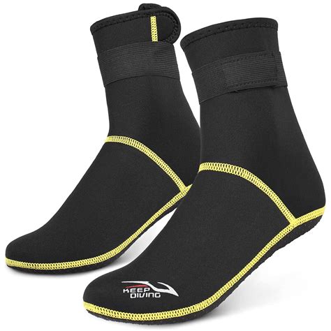Diving Socks m prene Beach Water Socks Thermal Wetsuit Boots Anti Slip ...