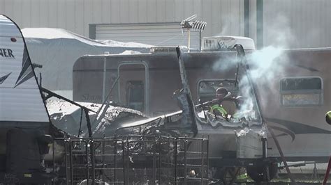 Nederland firefighters fight fire at RV park Wednesday | 12newsnow.com