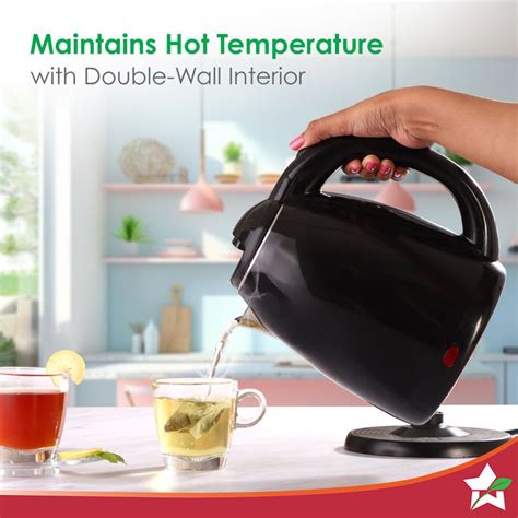Wonderchef Essenza Cool Touch Electric Kettle 1.8L