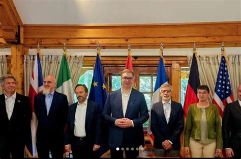 Vučić with Quint ambassadors: We are not giving up on constructive and ...