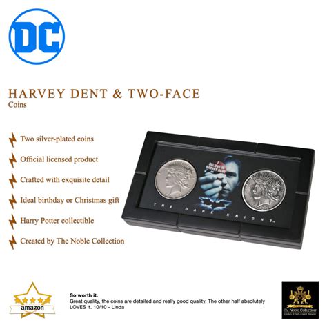 Harvey Dent & Two-Face Coins - Figuristi Store