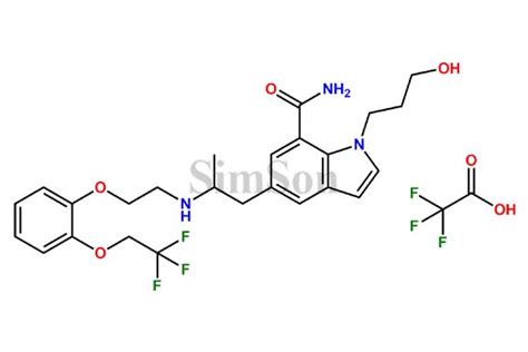 Silodosin Impurity 40 Trifluroacetate | CAS No- NA | Simson Pharma Limited