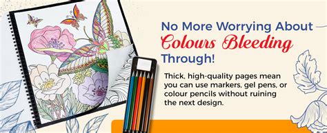 Nature Colouring Book for Adults - Traditional, Floral, Geometric ...