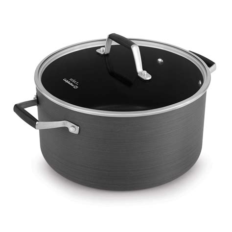Select by Calphalon 7qt Hard-Anodized Non-Stick Dutch Oven with Cover ...