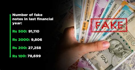 Number Of Fake Rs 500 Notes Were 10 Times More Than Fake Rs 2,000 Notes ...