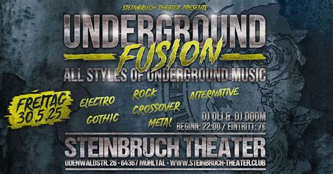 Underground FUSION : All Styles Of Undergroud Music mit DJ Doom & DJ ...