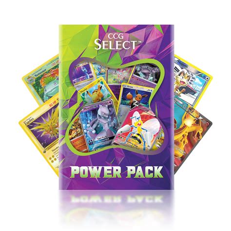 Buy CCG Select | Power Pack | 50+ Cards | 4 Holos or Rares | 1 Ultra ...