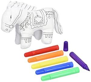 Buy Ganz Horse Coloring Kit 7 Piece Online at Low Prices in India ...