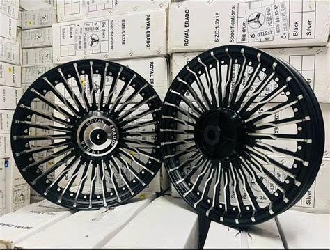 30 SPOKE Alloy Wheel set For Royal-Enfield standard big drum – Royal ...