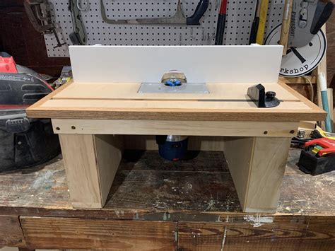 Image result for Tabletop Router Table Build