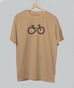 DREAMLABEL Printed Men Round Neck Beige T-Shirt - Buy DREAMLABEL ...