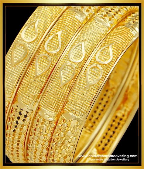 Buy Latest Design Light Weight Bangles 4 Pcs Set Bridal Wear Bangle ...