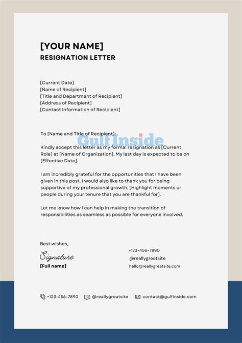 🏷️ How to construct a resignation letter. How To Write A Resignation ...