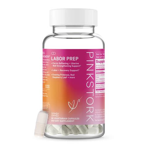 Buy Pink Stork Labor Prep: Evening Primrose Oil s with Red Raspberry ...