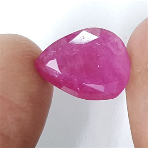 4.79/CT Natural Mozambique Ruby with Govt. Lab Certificate-BLUSA9U ...