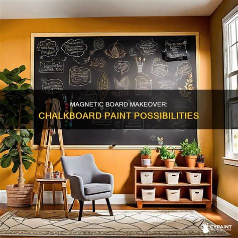 Magnetic Board Makeover: Chalkboard Paint Possibilities | CyPaint