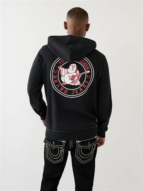 BUDDHA LOGO SEAL ZIP HOODIE | True Religion