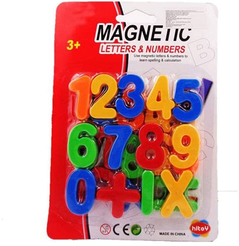 kidz Learning Magnetic Alphabet and Numbers for Kids Price in India ...
