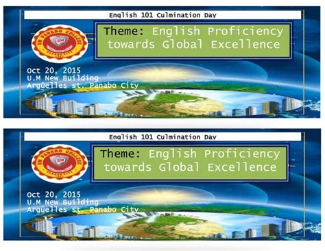 Image result for Culmination Program Sample