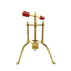 Buy TAZBI Heavy Brass Sevanazhi/Sev Sancha Machine with Free 2 Solid ...