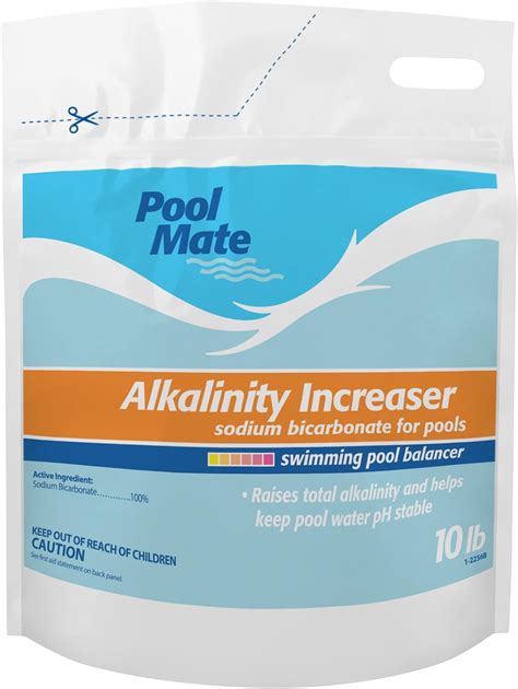 Amazon.com: Pool Mate 10-Pounds Premium Alkalinity Increaser for ...