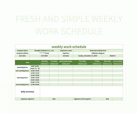 Image result for Weekly Work Plan Template Excel