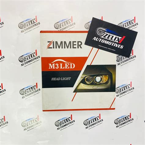 Zimmer M3 LED Headlight (320W) | Universal Aftermarket Car LED Bulb (H ...