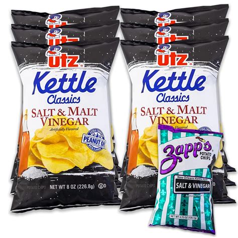 Utz Sea Salt And Malt Vinegar at Lavon Sotelo blog