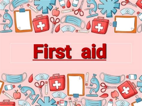 Image result for First Aid Definition