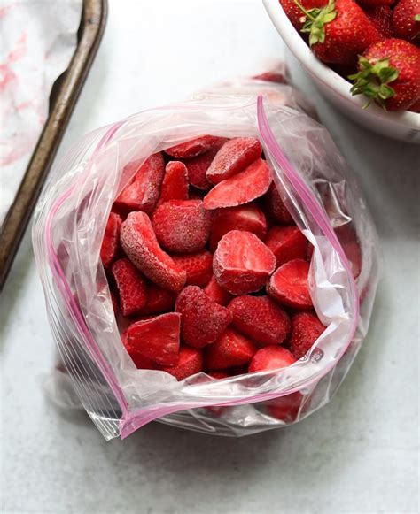 How to Freeze Strawberries | Cook At Home Mom