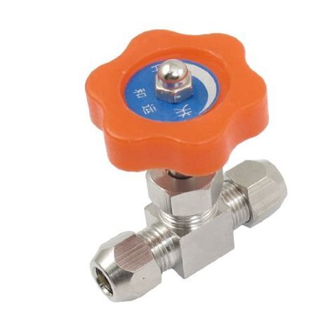 Alcoa PrimeRed Plastic Handle 6mm Outlet Inlet Pneumatic Control Stop ...