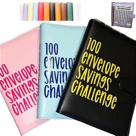 Buy 100 Envelope Challenge Binder, Easy and Fun Way to Save $5,050 ...