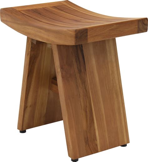 Buy AquaTeak The Original 18" Asia Teak Shower Bench & AquaTeak Premium ...