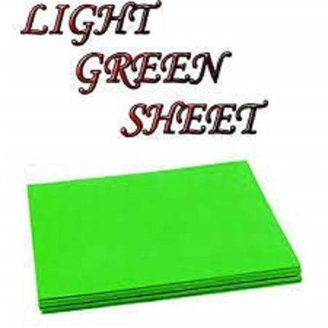 Flipkart.com | Eclet A4 60 Sheet light green sheet A4 Color Paper (180 ...
