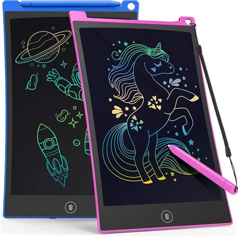 LCD Schreibtafel 2 Pack, 8.5 Zoll Tablet für Kinder und Erwachsene ...